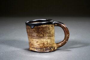 Tilted Salt-Fired Mug | Jeff Gibbons